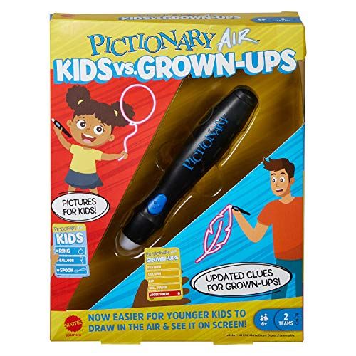 Mattel Games GYH78 Pictionary Air Kids vs Grown-Ups UU1