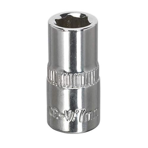 WallDrive® Socket 7mm 1/4"Sq Drive Fully Polished