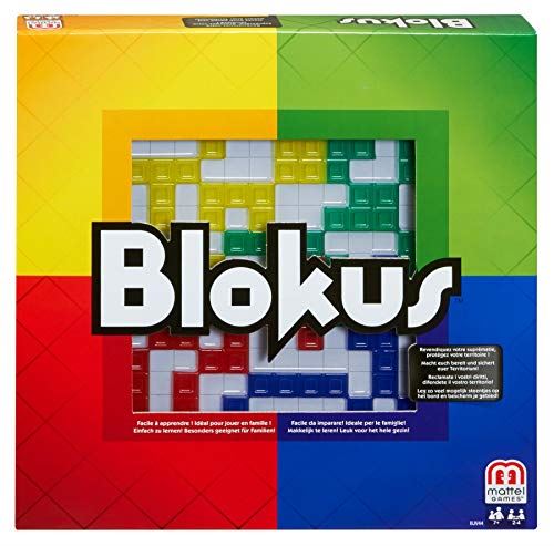 Mattel Games Blokus Family Game, Strategy Game