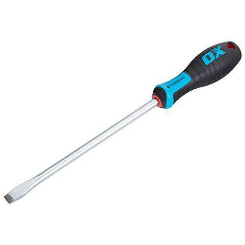 OX Pro Slotted Flared Screwdriver 200x10mm