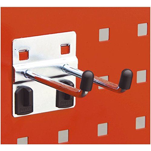 Double Prong Hook 6 x 75mm Angled End Pack of 5