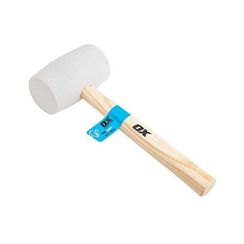 OX Pro White Rubber Mallet - 32 oz