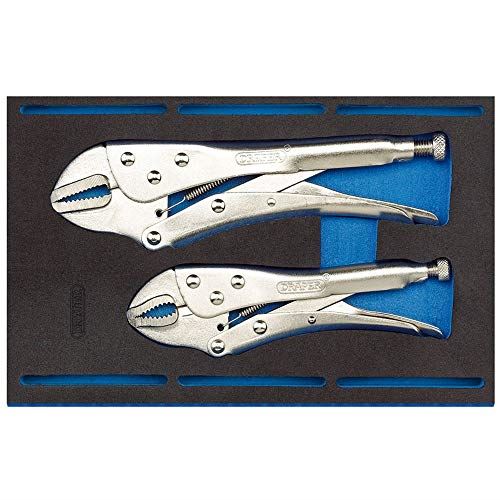 Self Grip Plier Set in 1/4 Drawer EVA Insert Tray (2 Piece)