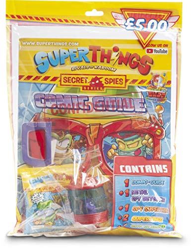 SuperThings 856 PST6S112UK0 EA Secret Spies-Starter Pack, red