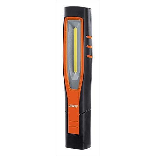 7W COB/SMD LED Rechargeable Inspection Lamp - 700 Lumens (Orange)