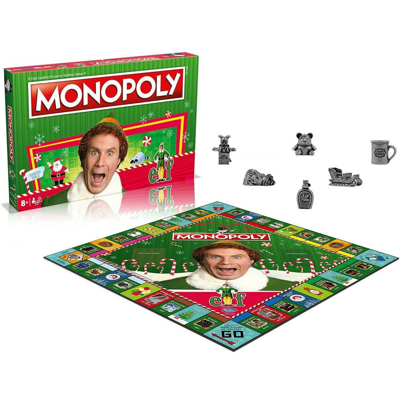 Elf Monopoly Board Game