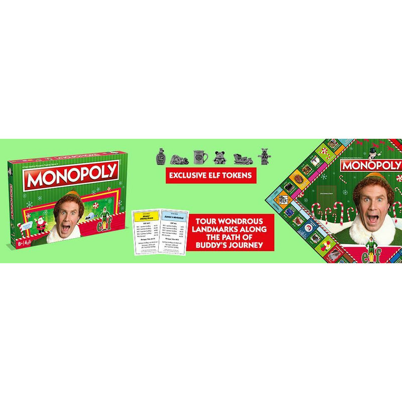 Elf Monopoly Board Game