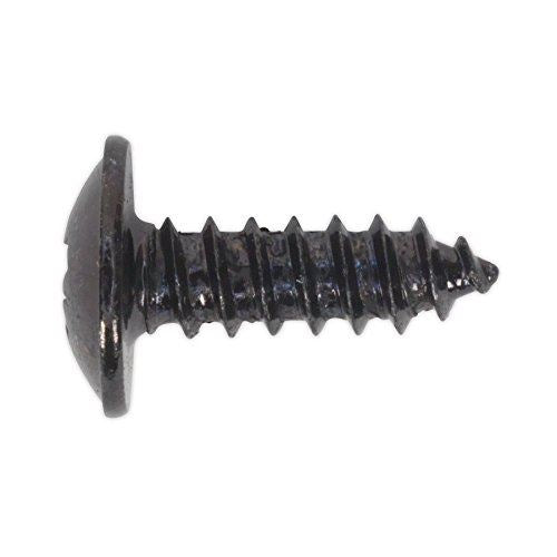 Self Tapping Screw 4.2 x 13mm Flanged Head Black Pozi Pack o