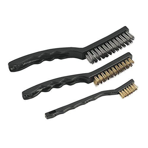 Wire Brush Set Auto Engineer's 3pc