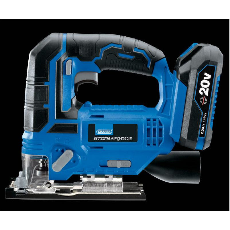 Draper Storm Force&#174; 20V Jigsaw (Sold Bare)