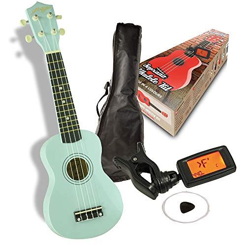 Johnny Brook Soprano Ukulele Kit (Blue)