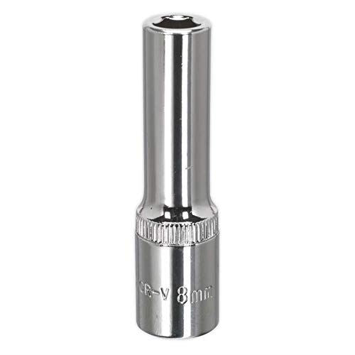 WallDrive® Socket 8mm Deep 3/8"Sq Drive Fully Polished