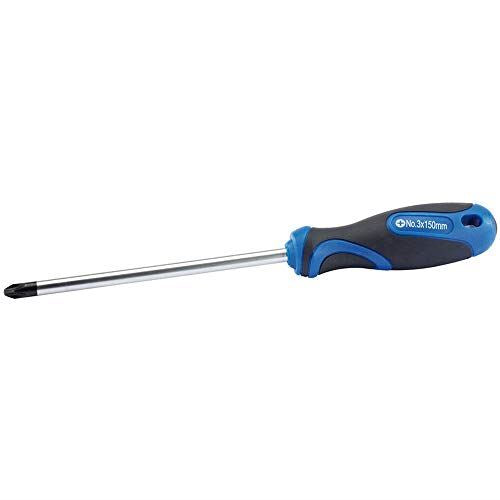 Soft Grip Cross Slot Screwdriver, No.3 x 150mm