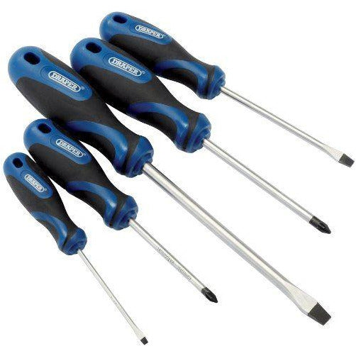 Soft Grip Screwdriver Set (5 Piece)