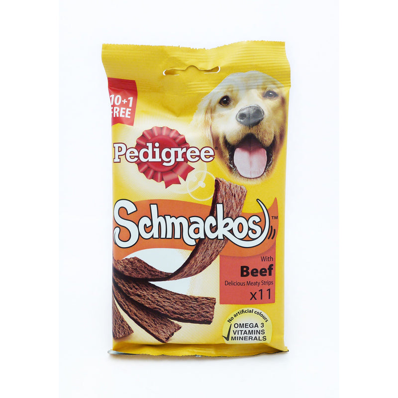 Pedigree Schmackos with Beef (Bulk deal of 18 packs) 1548g