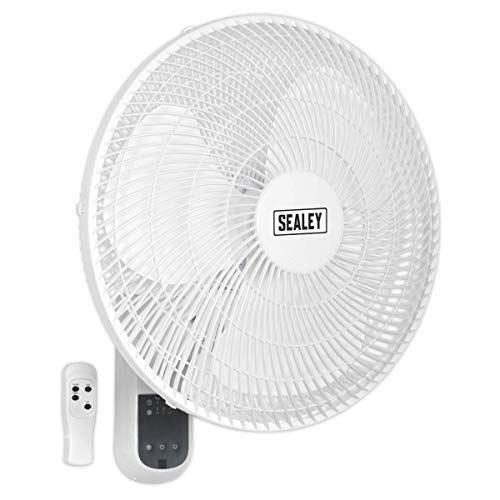 Wall Fan 3-Speed 16" with Remote Control 230V