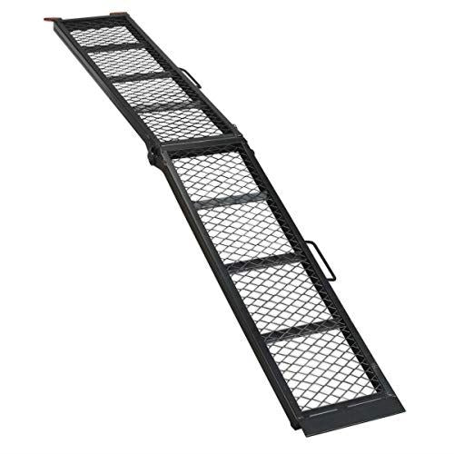 Steel Mesh Folding Loading Ramp 360kg Capacity