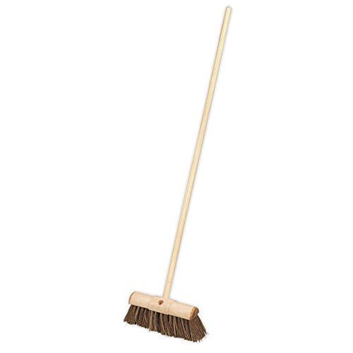 Broom 13"(325mm) Stiff/Hard Bristle