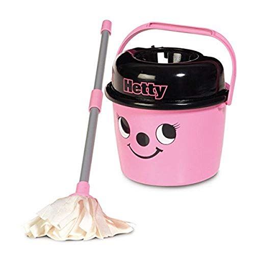 Casdon Hetty Mop and Bucket-pink