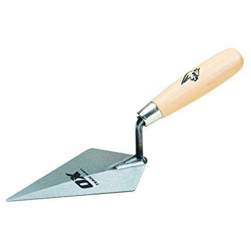 OX Trade Pointing Trowel - Wooden Handle  6 / 152mm"