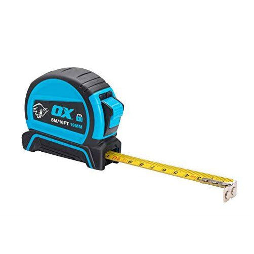 OX Pro Dual Auto Lock Tape Measure - 5m