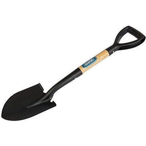 Round Point Mini Shovel with Wood Shaft