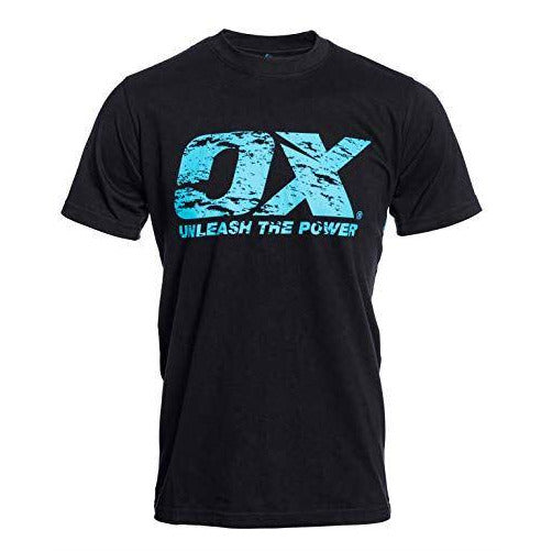 OX Crew Neck T shirt - XXL - Black -