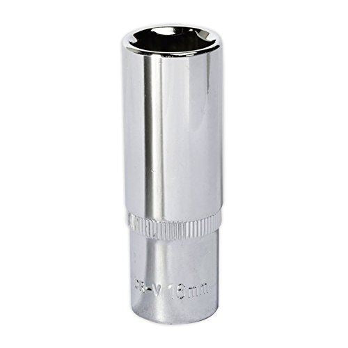 WallDrive® Socket 16mm Deep 3/8"Sq Drive Fully Polished