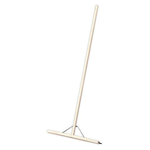 Rubber Floor Squeegee 24"(600mm) with Wooden Handle