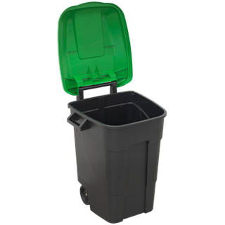 Sealey BM100G Wheelie Bin, Green