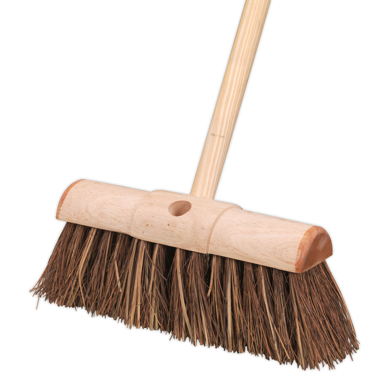 Broom 13"(325mm) Stiff/Hard Bristle