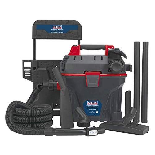 Garage Vacuum 1500W with Remote Control - Wall Mounting