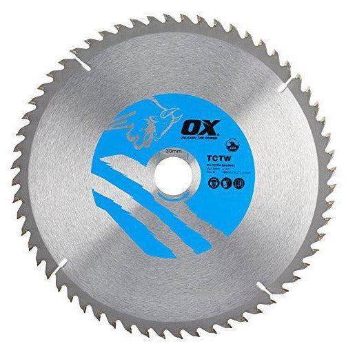 OX Wood Cutting Circular Saw Blade 260/30mm, 60 Teeth ATB