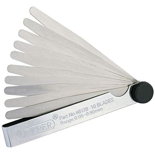 10 Blade Metric Feeler Gauge Set