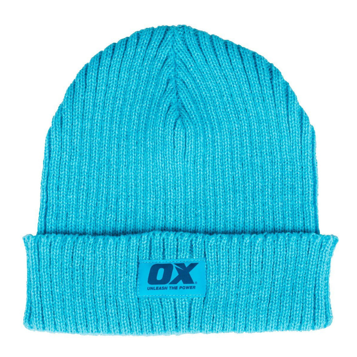 OX Winter Knitted Beanie - Black or Cyan