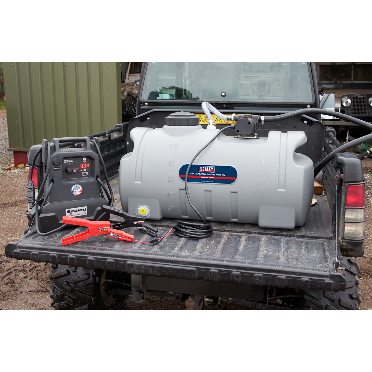 Portable Diesel Tank 100L 12V