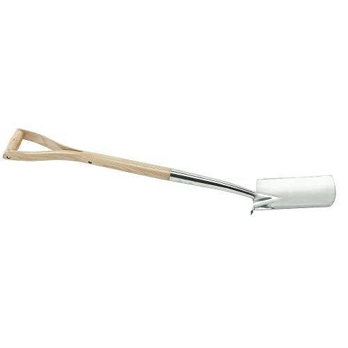 Draper Heritage Stainless Steel Border Spade with Ash Handle