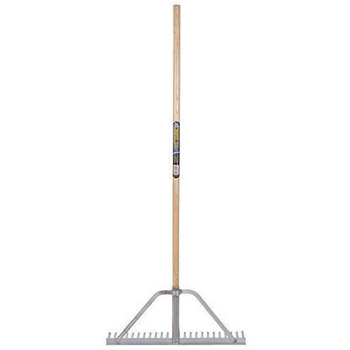 Landscaping Rake with Ash Shaft