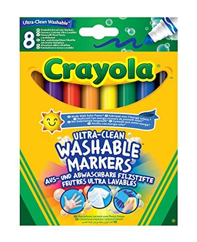 CRAYOLA Crayola 58-8328 Ultra-Clean Washable Markers Assorted