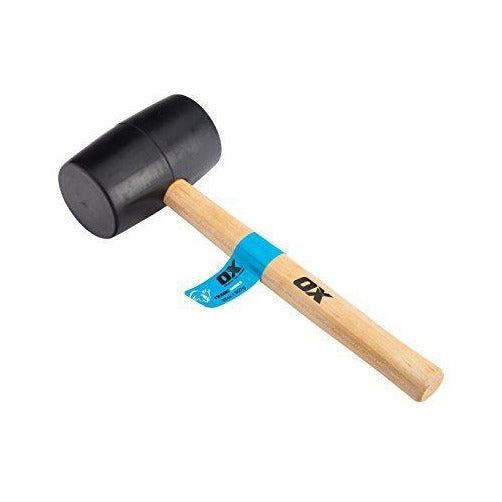 OX Trade Black Rubber Mallet - 32 oz