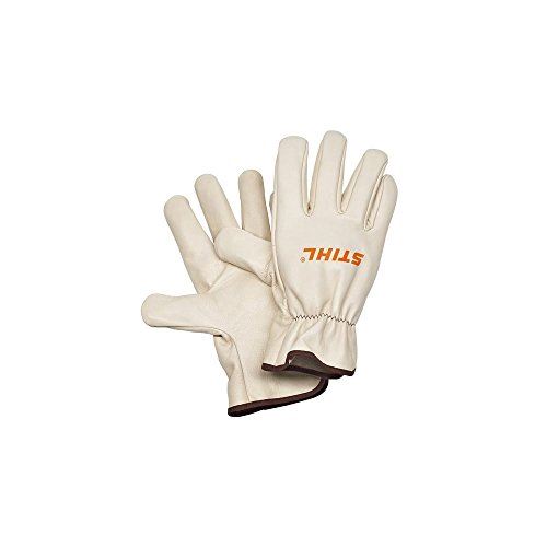 Genuine Stihl Leather Work Gloves (Large)