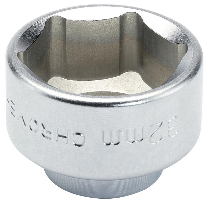 3/8" Sq. Dr. 32mm Oil Filter Cap Socket