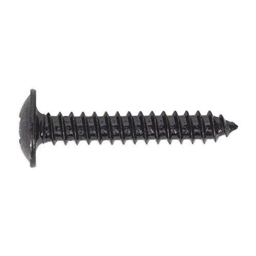 Self Tapping Screw 4.2 x 25mm Flanged Head Black Pozi Pack o