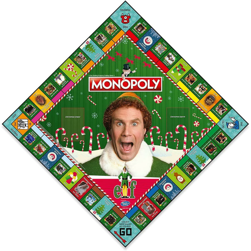 Elf Monopoly Board Game