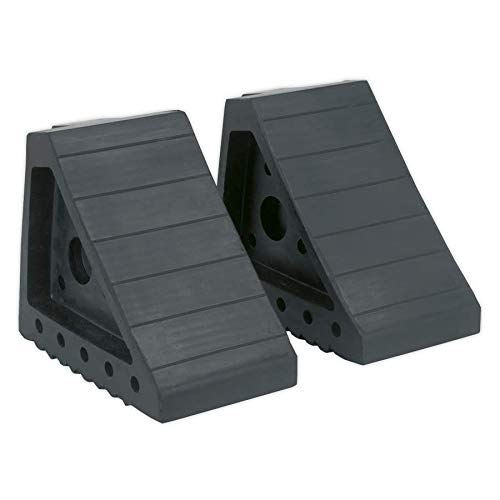 Rubber Wheel Chocks 1.8kg - Pair