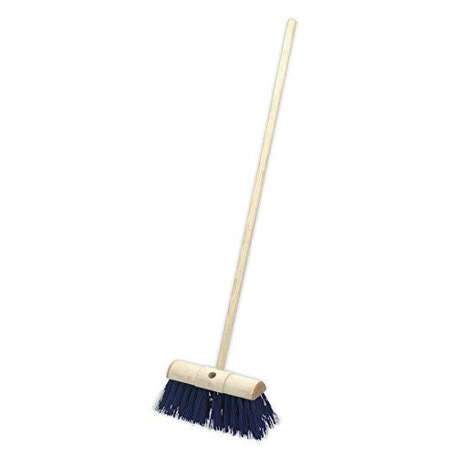 Yard Broom 13"(325mm) Stiff/Hard Bristle