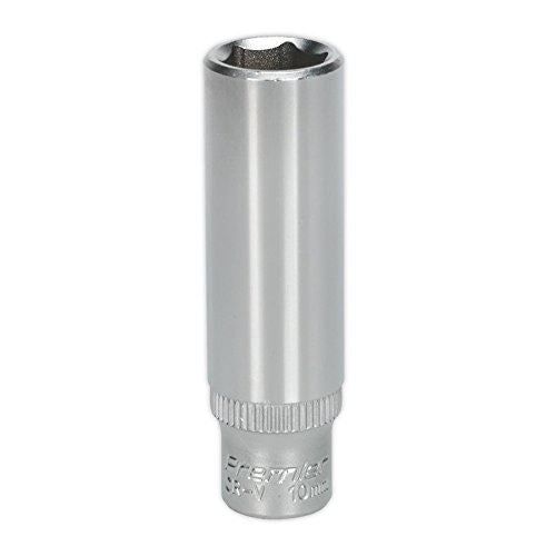 WallDrive® Socket 10mm Deep 1/4"Sq Drive