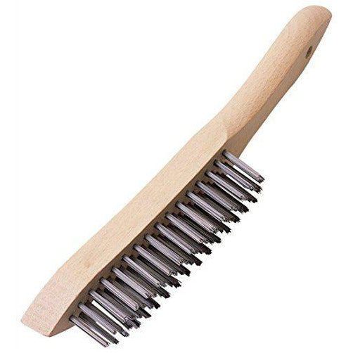 Heavy Duty 4 Row Wire Scratch Brush, 310mm