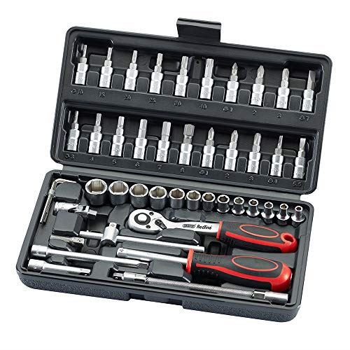 Draper Redline 1/4" Sq. Dr. Socket Set (46 Piece)