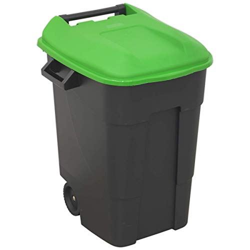 Sealey BM100G Wheelie Bin, Green